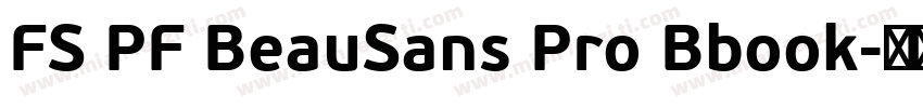 FS PF BeauSans Pro Bbook字体转换